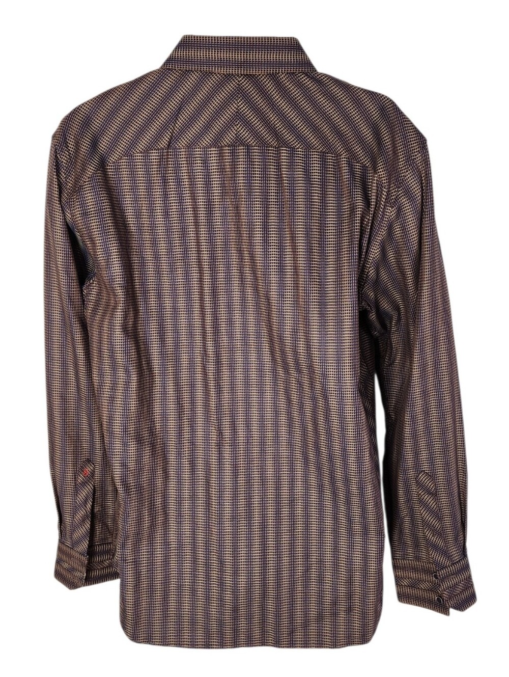 Robert Graham Men’s Multicolor Check Button Down Shirt XL Embroidered Trim - Picture 10 of 13